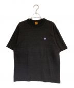 HUMAN MADEヒューマンメイド）の古着「HEART BADGE T-SHIRT」｜ブラック