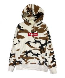 SUPREME（シュプリーム）の古着「Box Logo Hooded Sweatshirt」｜ホワイト×ブラウン