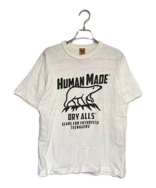 HUMAN MADE（ヒューマンメイド）HUMAN MADE (ヒューマンメイド) Tシャツ ホワイト サイズ:Mの古着・服飾アイテム