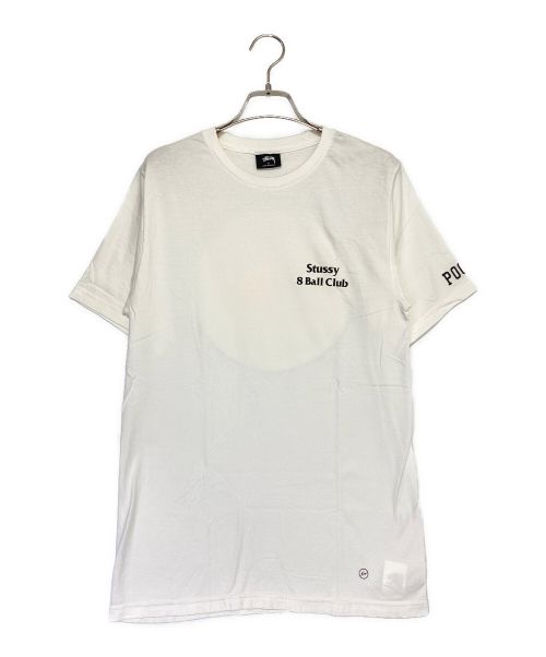 stussy（ステューシー）stussy (ステューシー) the POOL aoyama  fragment (ザ プール青山 フラグメント) Tシャツ ホワイト サイズ:Sの古着・服飾アイテム