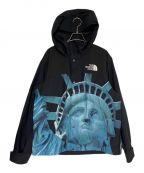 SUPREME×THE NORTH FACEシュプリーム×ザ ノース フェイス）の古着「Statue of Liberty Mountain Jacket」｜ブラック