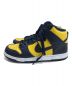 NIKE (ナイキ) Nike Dunk High Michigan イエロー×ネイビー サイズ:25.5：8000円