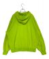 SUPREME (シュプリーム) Overdyed Small Box Zip Up Hooded Sweatshirt 黄緑 サイズ:L：35000円