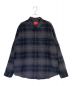 SUPREME（シュプリーム）の古着「Shadow Plaid Flannel Shirt」｜ブラック