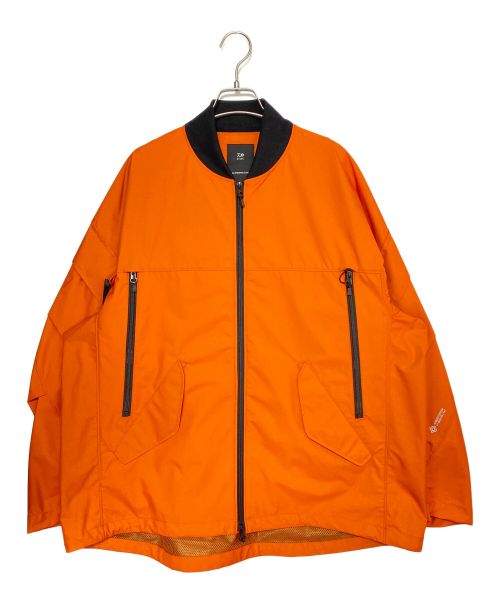 D-VEC（ディーベック）D-VEC (ディーベック) ALMOSTBLACK (オールモストブラック) WINDSTOPPER 3L SHIRT BLOUSON オレンジ サイズ:2の古着・服飾アイテム