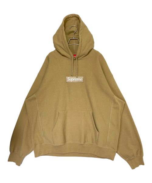 SUPREME（シュプリーム）SUPREME (シュプリーム) Box Logo Hooded Sweatshirt カーキ サイズ:XXLの古着・服飾アイテム