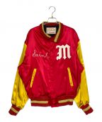 SAINT MICHAELセントマイケル）の古着「VARSITY JACKET」｜レッド