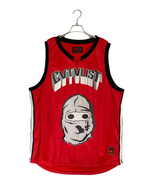 CVTVLIST（カタリスト）CVTVLIST (カタリスト) BASKETBALL TANKTOP レッド サイズ:2の古着・服飾アイテム