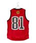 CVTVLIST (カタリスト) BASKETBALL TANKTOP レッド サイズ:2：33000円