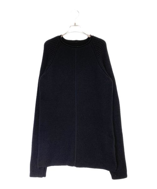 RICK OWENS（リックオウエンス）RICK OWENS (リックオウエンス) Crew-neck pullover ブラック サイズ:XLの古着・服飾アイテム