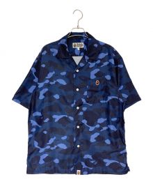 A BATHING APE（アベイシングエイプ）の古着「COLOR CAMO APE HEAD ONE POINT SHIRT」｜10