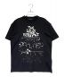 LOUIS VUITTON（ルイ ヴィトン）の古着「VコンサートプリントTシャツ」｜ブラック