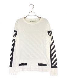 OFFWHITE（オフホワイト）の古着「長袖Tシャツ」｜ホワイト