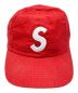 SUPREME (シュプリーム) Seersucker S Logo 6-Panel レッド サイズ:-：11000円