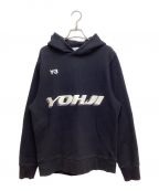 Y-3ワイスリー）の古着「GRAPHIC HOODIE」｜ブラック