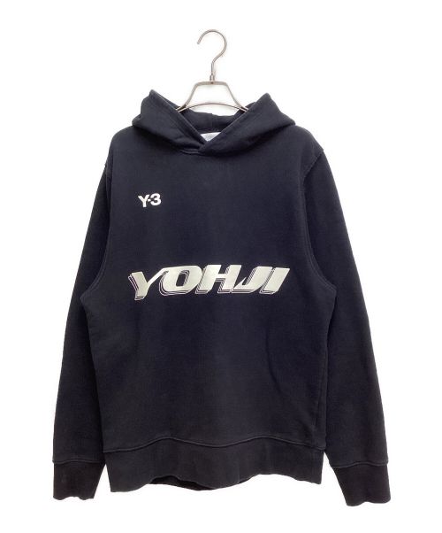 Y-3（ワイスリー）Y-3 (ワイスリー) GRAPHIC HOODIE ブラック サイズ:Sの古着・服飾アイテム