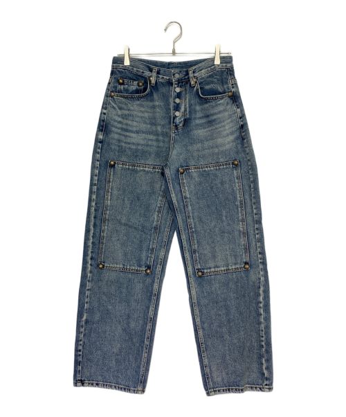 THUG CLUB（サグ クラブ）THUG CLUB (サグ クラブ) DOUBLE KNEE DENIM PANT インディゴ サイズ:1の古着・服飾アイテム