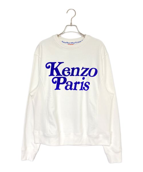 KENZO（ケンゾー）KENZO (ケンゾー) VERDY (ヴェルディ) CLASSIC SWEAT ホワイト サイズ:XSの古着・服飾アイテム