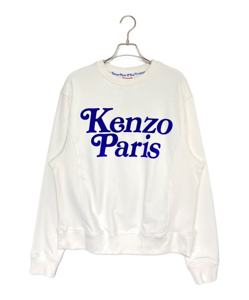 KENZO（ケンゾー）KENZO (ケンゾー) VERDY (ヴェルディ) CLASSIC SWEAT ホワイト サイズ:XSの古着・服飾アイテム