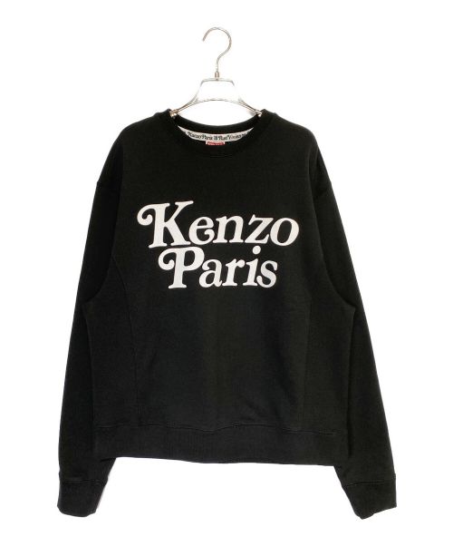 KENZO（ケンゾー）KENZO (ケンゾー) VERDY (ヴェルディ) CLASSIC SWEAT ブラック サイズ:Mの古着・服飾アイテム