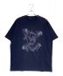 LOUIS VUITTON（ルイ ヴィトン）の古着「LV フラワー エンブレム Tシャツ」｜ブラック