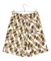 GUCCI (グッチ) THE NORTH FACE (ザ ノース フェイス) Web Print Silk Shorts ホワイト サイズ:XS：60000円