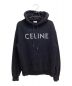 CELINE（セリーヌ）の古着「スタッズチェッカーロゴパーカー」｜ブラック