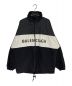 BALENCIAGA（バレンシアガ）の古着「Oversized Printed Denim And Shell Jacket」｜ブラック