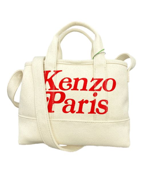 KENZO（ケンゾー）KENZO (ケンゾー) VERDY (ヴェルディ) SMALL TOTE BAG アイボリー サイズ:-の古着・服飾アイテム