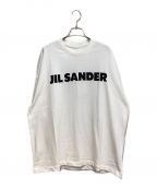 JIL SANDERジルサンダー）の古着「19AW ロゴプリントTシャツ」｜ホワイト