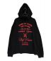 RAF SIMONS（ラフシモンズ）の古着「Burning Down Hoodie」｜ブラック