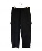 WTAPSダブルタップス）の古着「LEZ ／BURY ／TROUSERS ／POLY．TWILL-HUC」｜ブラック