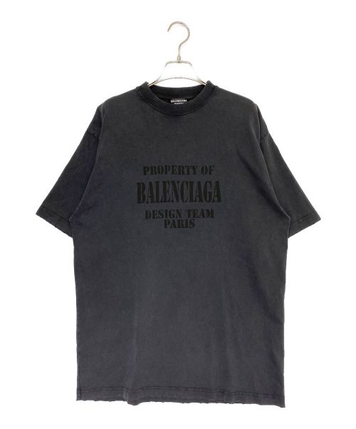 BALENCIAGA（バレンシアガ）BALENCIAGA (バレンシアガ) Property T-Shirt ブラック サイズ:XXSの古着・服飾アイテム