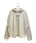 JIL SANDER（ジルサンダー）の古着「Front logo pullover hoodie（フロントロゴプルオーバーパーカー）」｜アイボリー