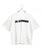 JIL SANDERジルサンダー）の古着「Logo t-shirt（ロゴTシャツ）」｜ホワイト