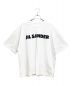 JIL SANDER（ジルサンダー）の古着「Logo t-shirt（ロゴTシャツ）」｜ホワイト