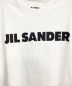 中古・古着 JIL SANDER (ジルサンダー) Logo t-shirt（ロゴTシャツ） ホワイト サイズ:M：27000円