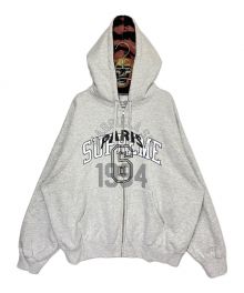 SUPREME×MM6 Maison Margiela（シュプリーム×エムエムシックス メゾンマルジェラ）の古着「Zip Up Hooded Sweatshirt」｜ホワイト