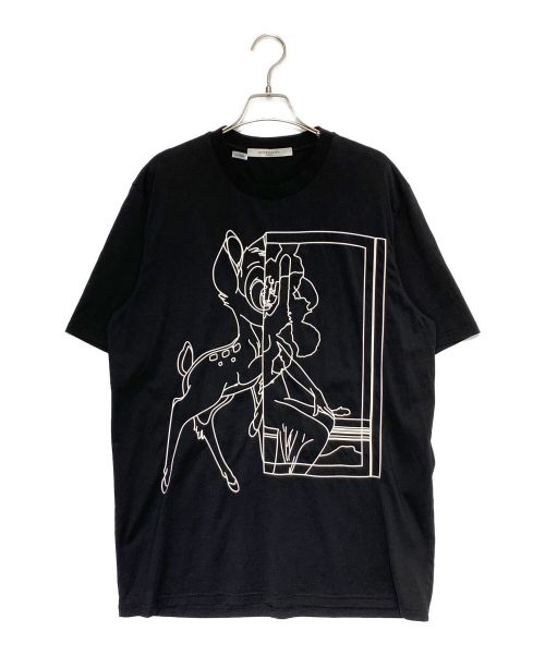 GIVENCHY（ジバンシィ）GIVENCHY (ジバンシィ) DISNEY (ディズニー) BIG BAMBI Shirt ブラック サイズ:Lの古着・服飾アイテム