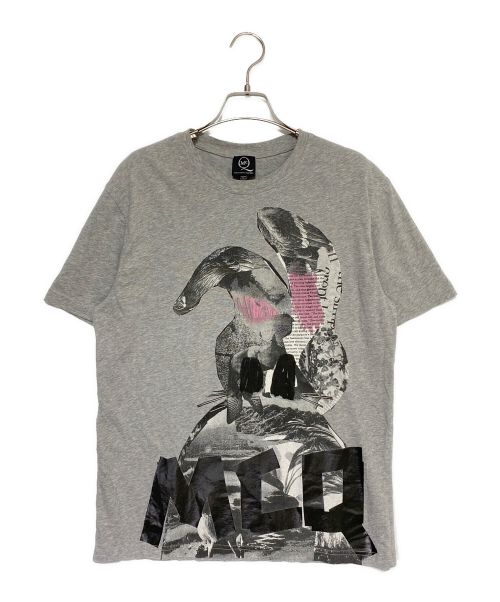 ALEXANDER McQUEEN（アレキサンダーマックイーン）ALEXANDER McQUEEN (アレキサンダーマックイーン) 半袖Tシャツ グレー サイズ:Mの古着・服飾アイテム