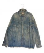 SAINT MICHAELセントマイケル）の古着「DENIM SHIRT」｜インディゴ