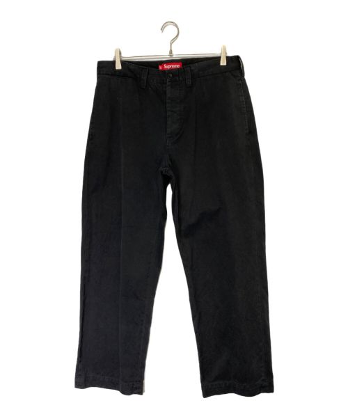 SUPREME（シュプリーム）SUPREME (シュプリーム) Chino Pant ブラック サイズ:32の古着・服飾アイテム