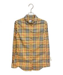 BURBERRY（バーバリー）の古着「ノバチェックシャツ」｜ブラウン