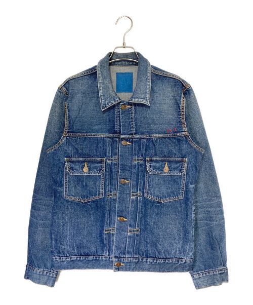 VISVIM（ビズビム）VISVIM (ビズビム) ICT SS 101 JKT インディゴ サイズ:3の古着・服飾アイテム