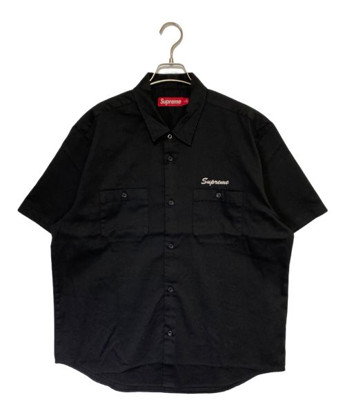 SUPREME（シュプリーム）SUPREME (シュプリーム) 葵産業 (アオイサンギョウ) AOI Eyes S/S Work Shirt ブラック サイズ:Lの古着・服飾アイテム