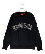 SUPREMEシュプリーム）の古着「Arch Logo Crewneck」｜ブラック