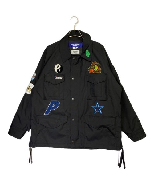 PALACE（パレス）PALACE (パレス) JUNYA WATANABE MAN (ジュンヤワタナベマン) ＷネームJACKET ブラック サイズ:XSの古着・服飾アイテム