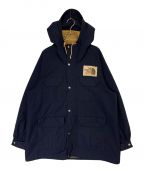 GUCCI×THE NORTH FACEグッチ×ザ ノース フェイス）の古着「Nylon Mountain Jacket」｜ネイビー