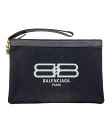 BALENCIAGA（バレンシアガ）の古着「クラッチバッグ」｜ブラック