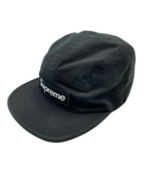 SUPREME（シュプリーム）SUPREME (シュプリーム) Washed Chino Twill Camp Cap  ブラック サイズ:-の古着・服飾アイテム